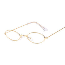 Load image into Gallery viewer, vintage small oval pink sunglasses