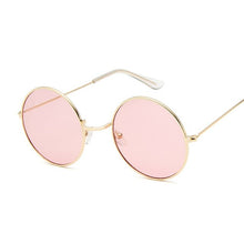 Load image into Gallery viewer, circle pink cute sunglasses