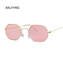 Load image into Gallery viewer, vintage hexagon trendy sunglasses