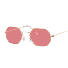 Load image into Gallery viewer, vintage hexagon trendy sunglasses