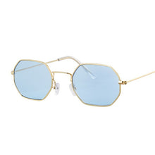 Load image into Gallery viewer, vintage hexagon trendy sunglasses