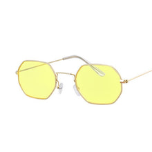 Load image into Gallery viewer, vintage hexagon trendy sunglasses