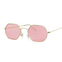 Load image into Gallery viewer, vintage hexagon trendy sunglasses