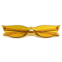 Load image into Gallery viewer, rimless hot woman purple sunglasses