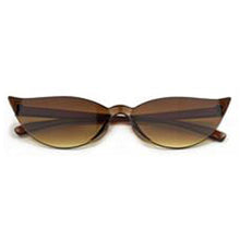 Load image into Gallery viewer, rimless hot woman purple sunglasses