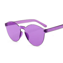 Load image into Gallery viewer, rimless summer yellow sunglasses