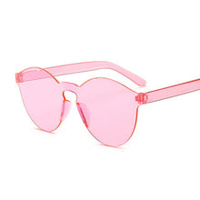 Load image into Gallery viewer, rimless summer yellow sunglasses