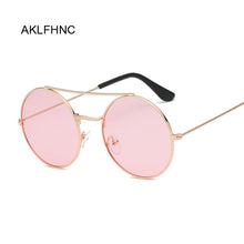 Load image into Gallery viewer, vintage circle pink sunglasses