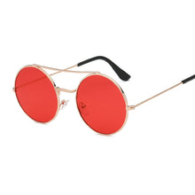 Load image into Gallery viewer, vintage circle pink sunglasses