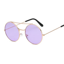 Load image into Gallery viewer, vintage circle pink sunglasses