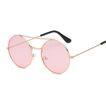 Load image into Gallery viewer, vintage circle pink sunglasses