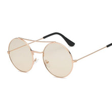 Load image into Gallery viewer, vintage circle pink sunglasses