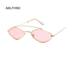 Load image into Gallery viewer, polygon pink sunglasses