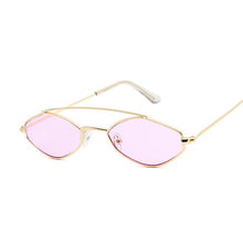 Load image into Gallery viewer, polygon pink sunglasses
