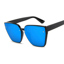 Load image into Gallery viewer, square purple sunglasses