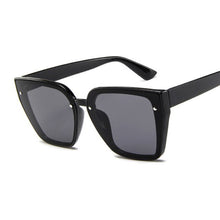 Load image into Gallery viewer, square purple sunglasses