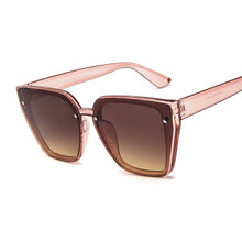 Load image into Gallery viewer, square purple sunglasses