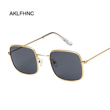Load image into Gallery viewer, vinatge square black sunglasses