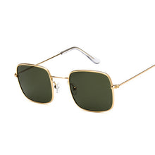 Load image into Gallery viewer, vinatge square black sunglasses