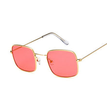 Load image into Gallery viewer, vinatge square black sunglasses
