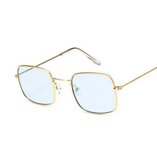Load image into Gallery viewer, vinatge square black sunglasses