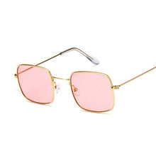 Load image into Gallery viewer, vinatge square black sunglasses