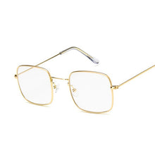 Load image into Gallery viewer, vinatge square black sunglasses