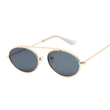 Load image into Gallery viewer, red oval woman sunglasses